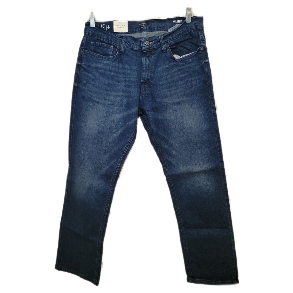 Nautica Men's Relaxed Stretch Jean